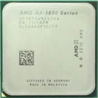 FM1 AMD A8-3850 2,9 ГГц; 128 кБ L1 Cache; 4 МБ L2 Cache; Llano; 32 нм;