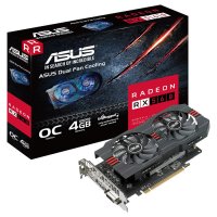 Видеокарта Radeon RX 560 OC Asus 4Gb DDR5, 128-bit (RX560-O4G)