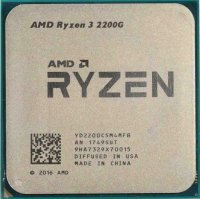 Процессор AMD (AM4) Ryzen 3 2200G, Tray, 4x3,5 GHz