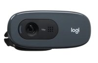 Web камера Logitech C270 проводная, микрофон, 1 Мп, 1280 x 720, USB 2.0 [960-000999]