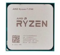 Процессор AMD (AM4) Ryzen 7 1700; 8x3.0GHz (max 3.7GHz; 16 потоков); Tray