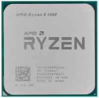 Ryzen 5 1400 8x3,2GHz (Turbo 3,4GHz) Cache 8Mb (4 ядер 8 потоков)