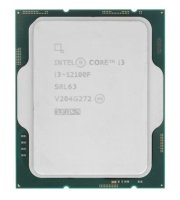 Intel Core i3-12100F; 4x3.3GHz (max 4.3GHz; 8 потоков); Кэш 12 Мб; s1700; Alder Lake-S; 10нм; 58W (max 89W); [CM8071504651013SRL63]