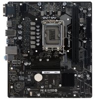 Материнская плата Biostar H610MHP, Socket 1700, H610, 2xDDR4-3200, D-SUB+HDMI, 1xPCI-Ex16, 1xPCI-Ex1, 4xSATA3, 1xM.2, 8 Ch Audio, GLan, (4+4)xUSB2.0,