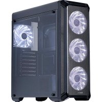 Корпус ZALMAN I3, без БП, большое боковое окно, черный,  ATX