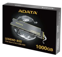 2000GB; SSD; M.2; ADATA Legend 800; 3500/2800MB/s; TBW 1200Tb; [ALEG-800-2000GCS]