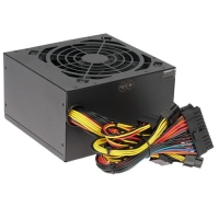 600W; POWERMAN 600W [PM-600ATX-F-BL]; 20 + 4 pin, 4+4 pin CPU, 5 SATA, 6+2 pin x2 PCI-E