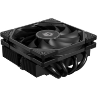 Кулер для процессора ID-COOLING IS-40-XT BLACK LGA1700/1200/115X/AM5/AM4 низкопрофильный высота 47mm (TDP 100W, PWM, 4 тепл.трубки прямого контакта, F