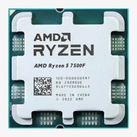 AMD Ryzen 5 7500F OEM AM5, 6 x 3.7 ГГц, L2 - 6 МБ, L3 - 32 МБ, 2 х DDR5-5200 МГц, TDP 65 Вт [100-000001015]