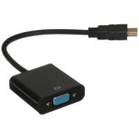 Переходник HDMI-VGA Cablexpert A-HDMI-VGA-04, 19M/15F, провод 15см