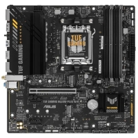 Материнская плата Asus TUF GAMING A620M-PLUS WIFI SocketAM5 AMD A620 4xDDR5 mATX AC`97 8ch(7.1) 2.5Gg RAID+HDMI+DP