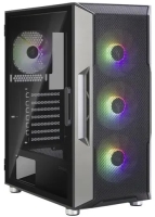 Корпус MidiTower Zalman I3 NEO TG Black (ATX, front mesh, TG window, USB2.0 x1, USB3.0x2, 4x120mm RGB fan, без БП) (I3 NEO TG Black)