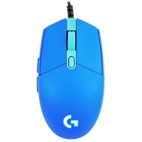 Мышь проводная Logitech G102 LIGHTSYNC синий, 8000 dpi, USB, кнопки - 6