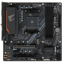GIGABYTE B550M AORUS ELITE AX, Socket AM4, AMD B550, 4xDDR4, 4xSATA, 2xM.2, 1xPCI-E 4.0 x16, 1xPCI-E 3.0 x4, 1xPCI-E x1, 1xDVI-D, 1xHDMI, 1x 1Gb LAN,