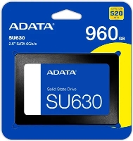 960GB; SSD; 2.5; ADATA SU630; 520/450MB/s; TBW 200Tb; IOPS 65000/40000; [ASU630SS-960GQ-R]