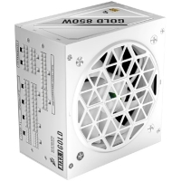 Блок питания 1STPLAYER NGDP Gold 850W White (HA-850BA4) / ATX 3.1, APFC, 80 Plus Gold, LLC+DC-DC, full Japan solid-state caps, 120mm fan, full modular