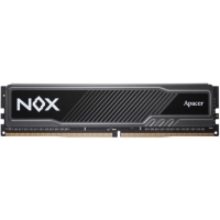 Оперативная память Apacer Nox, DDR4, 8GB (1x8GB), 3200MHz, UDIMM, CL16, с радиатором, серый [AH4U08G32C28YMBAA-1]