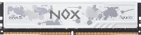 Оперативная память Apacer Nox, DDR5, 16GB (1x16 GB), 6400 MHz, CL40, радиатор, белый, серый [AH5U16G64C652MWAA-1]