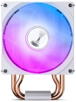 Кулер JONSBO CR-1300 Evo White LGA1700/1200/115X/AM5/AM4 (TDP 160W, PWM, 90mm Dynamic Multi-Color LED Fan, 4 тепловые трубки, белый, 4-pin)