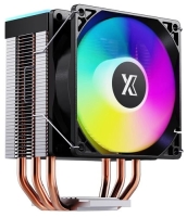 Кулер XASTRA AE903 FRGB LGA1851/1700/1200/115X/AM5/AM4 (TDP 130W, 3 тепл.трубки, PWM Fan FRGB 92mm, Top cover with FRGB LED) RET
