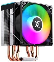 Кулер XASTRA AE904 FRGB LGA1851/1700/1200/115X/AM5/AM4 (TDP 160W, 4 тепл.трубки, PWM Fan FRGB 92mm, top cover with FRGB LED) RET
