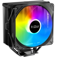 Кулер PCCooler Paladin EX300S S115X/1200/1700/AM4 TDP 125W, 120mm PWM Dynamic Multi-Color LED, 3 тепловые трубки 6мм, 400-1800RPM, 28,6dBa