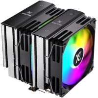 Кулер XASTRA AX620 Basic ARGB LGA1851/1700/1200/115X/AM5/AM4 (Dual Tower, TDP 265W, 6 тепл.трубок 6мм, 2xPWM 120mm ARGB, медное основание)