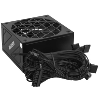 Блок питания 1STPLAYER ACK Silver 750W Black (HA-750BA7-BK) / ATX 3.1, APFC, 80 Plus Silver, DC-DC, full Teapo caps, 140mm fan, non-modular [HA-750BA7