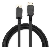 Кабель Buro BU-DP-v1.4-3m ver1.4 DisplayPort (m) DisplayPort (m) 3м черный (пакет) [BU-DP-V1.4-3M]