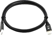 Кабель аудио-видео Cactus CS-DP-DP-1.4-2 DisplayPort (m)/DisplayPort (m) 2м. позолоч.конт. черный [CS-DP-DP-1.4-2]