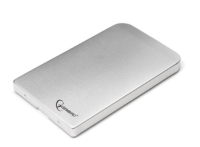 Внешний корпус для HDD Gembird 2.5", серебро, USB 2.0, SATA, металл [EE2-U2S-41-S]