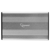 Внешний корпус 2.5"" Gembird, серебро, USB 3.0, SATA, металл [EE2-U3S-5-S]
