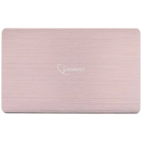 Внешний корпус 2.5"" Gembird, розовое золото, USB 3.0, SATA, алюминий [EE2-U3S-65]