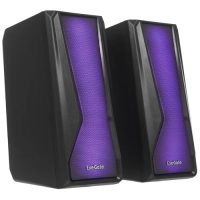 Акустическая система 2.0 ExeGate Accord 230 (питание USB,Bluetooth, 2х3Вт (6Вт RMS), 60-20000Гц, цвет черный, RGB подсветка) [EX289687RUS]