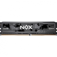 Оперативная память Apacer Nox, DDR5, 16GB (1x16GB), 6200MHz, CL40, UDIMM, с радиатором, черный [AH5U16G62C532MBAA-1]