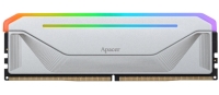 Оперативная память Apacer Nox, DDR5, 16GB (1x16 GB), 6200 MHz, CL40, DIMM, радиатор, RGB, белый [AH5U16G62C532NWAA-1]