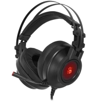 Наушники игровые с микрофоном A4TECH Bloody G525 2м (черный) [G525 BLACK]