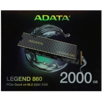 SSD A-Data Legend 860 (SLEG-860-2000GCS) PCIe 4.0 x4 2TB M.2 2280