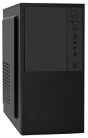 Корпус Exegate BAA-308 EX297993RUS Minitower (mATX, без БП, 2*USB, HD Audio, черный)