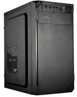 Корпус KingPrice KPCC-MN209 черный без БП mATX 1x80mm 2x120mm 2xUSB2.0 audio