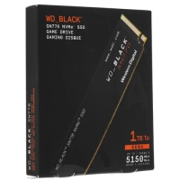 Накопитель WD SSD Black SN770 NVMe, 1.0TB, M.2(22x80mm), NVMe, PCIe 4.0 x4 WDS100T3X0E