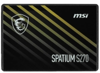 SSD MSI Spatium S270 (S78-440E340-P83) 2.5" 480GB SATA 6Gb/s, 500/450, IOPS 55/80K, MTBF 2M, 250TBW, RTL SATA 6Gb/s, 500/450