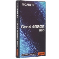 250GB; SSD; M.2; GIGABYTE Gen4 4000E; 3500/1800MB/s; TBW 150Tb; [G440E250G]
