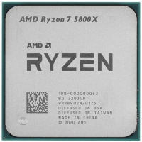 Процессор AMD Ryzen 7 5800X, AM4, 8 x 3.8 ГГц, L2 - 4 МБ, L3 - 32 МБ