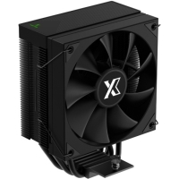 Кулер XASTRA AR400 BK LGA1851/1700/1200/115X/AM5/AM4 (TDP 220W, 4 тепл.трубки, PWM Fan 120mm black , black heatsink) [AR400 BK]