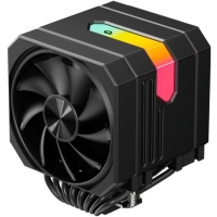 Кулер upHere UP2KC8 Black / 8HPx6mm, 280W TDP, dual tower, 2x120mm fans, 600-1650RPM, 68 CFM, 25dBA, ARGB cover