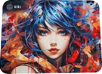 Коврик для мыши Cactus CS-MP-PRO11XL Girl 400x300x3мм [CS-MP-PRO11XL]