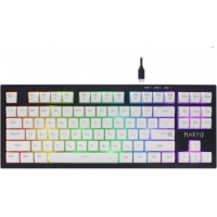 Клавиатура DEFENDER Harpie GK-401, чер/бел, радуж, [45401]