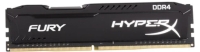 DDR4 8GB; 2400МГц; Kingston HyperX FURY Black Series; CL15-*-*-*; 1.2В [HX424C15FBK2/8]
