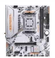 Maxsun MS-eSport B850M WIFI ICE, AM5, AMD B850, 2xDDR5, 2xSATA, 2xM.2, 1xPCIe 5.0 x16, 1xPCIe 3.0 x1, 1xHDMI 1.4, 1xDP, 1xRJ45, Wi-Fi 6, Bluetooth 5.2